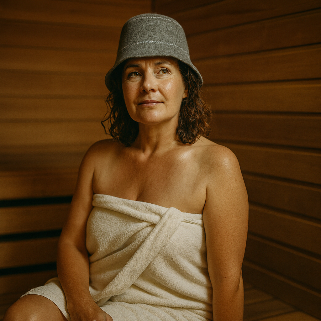 Hair Protection Sauna Hat